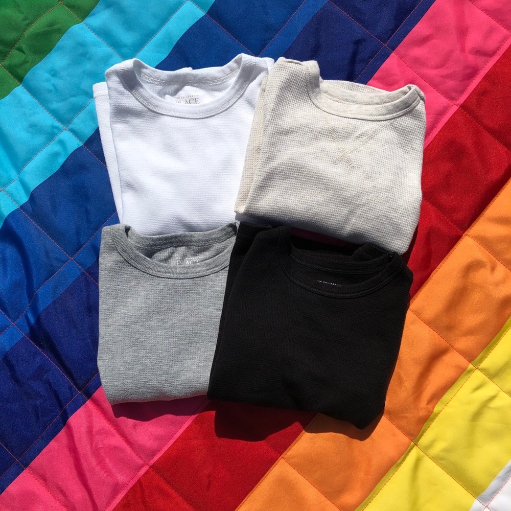3T Lot Neutral Long Sleeve Thermals